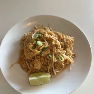 Pad Thai with chicken