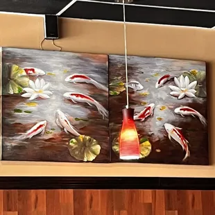 The good luck of koi without the maintenance.