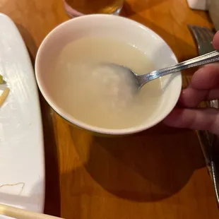 complimentary soup