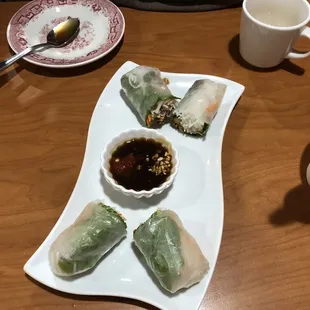 Shrimp fresh spring rolls
