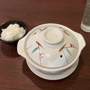 Yellow curry with rice