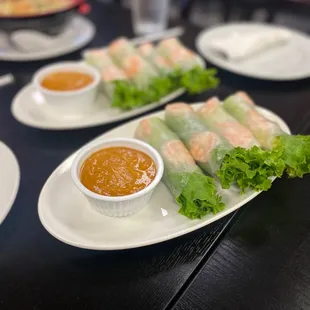 2. Fresh Spring Rolls