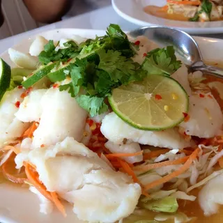 Steam Fish with Lime Juice