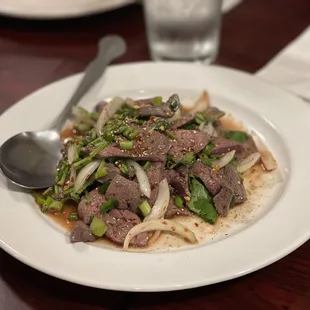 beef and asparagus