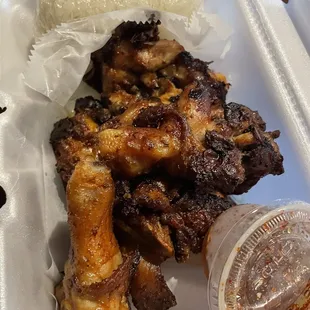 Lemon grass fried chicken juicy and flavorful