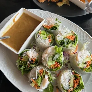 Fresh Spring Rolls with Shrimp