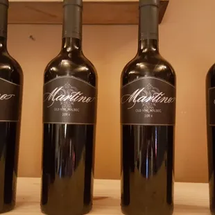 Martino old vine malbec 25$ a bottle.