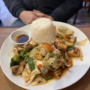 Pad Puck with Tofu (spice lever 3 - HOT!)