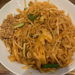 Chicken pad Thai