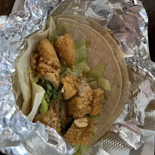 My chicken taco