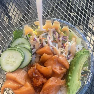 Salmon Poke Bowl