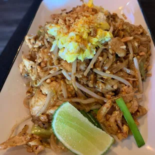 Pad Thai with Chicken
