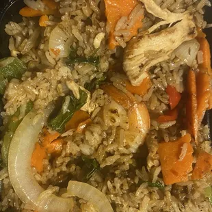 Spicy Basil Fried Rice