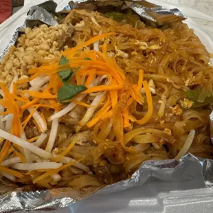 Beef Pad Thai