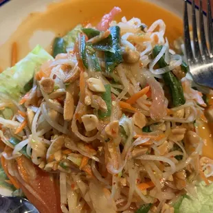 Amazing papaya salad