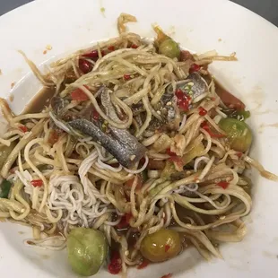 Papaya salad Lao