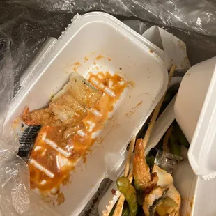We threw out all 3 rolls after trying to eat a piece of each.