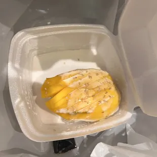 Like really not enough STICKY RICE
