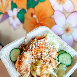 # 17 the Thai Mango house salad!