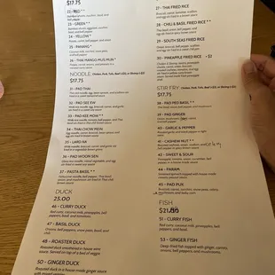 New Thai mango place .