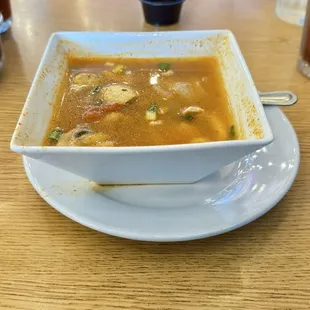 Tom Yum Soup with Chicken
