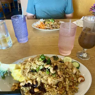 Pineapple fried rice