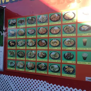 Most dishes are $6.50