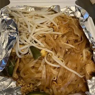 Pad Thai chicken