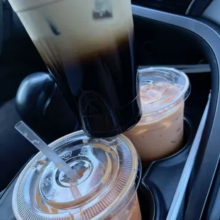 Ice Thai tea and Ice Thai Coffee