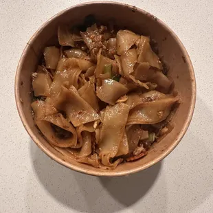 Essentially a bowl full of noodles with a couple of pieces of beef and almost 0 veggies, 4 wings for $43.25