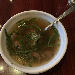 Spicy Dill Soup with Beef (Om Nue)