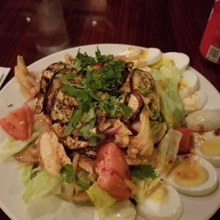 Grilled Eggplant Salad