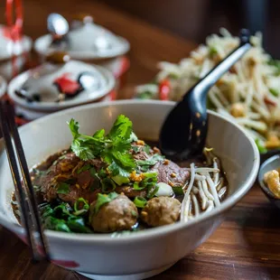 bowls of food