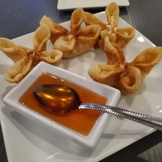 A4. Crab Cheese Wontons