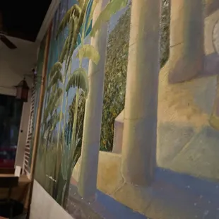 Cool wall mural...