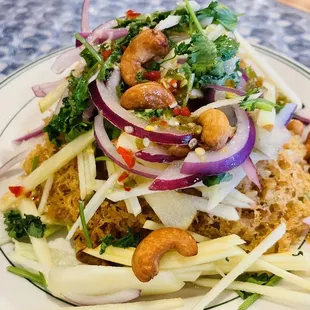 Crispy Catfish Salad