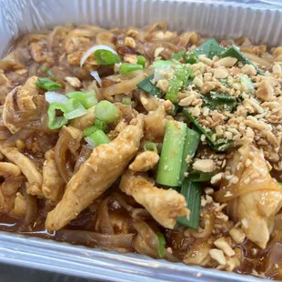 Pad Thai with Chicken