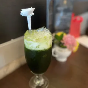 sweet thai green tea