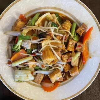 45. Spicy Bamboo Stir-Fry / Pad Ped