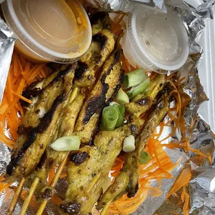 Chicken satay