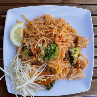 Pad Thai with tofu