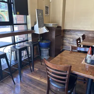 Self serve ordering of you like, they also have counter ordering.