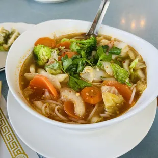 Veggie Tom Yum Soup