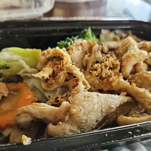 This is what they call $16 worth. If anyone finds a good Thai restaurant please let me know.