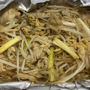 Chicken Pad Thai (with level 1 spice)