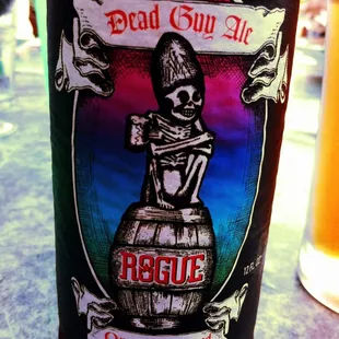 I found the Dead Guy Ale paired really well with my spicy drunken noodles