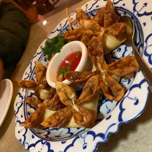 The best crab Rangoon in Aubrey,Texas