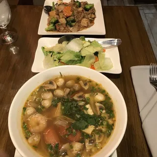 Bowl of Tom Yum Soup