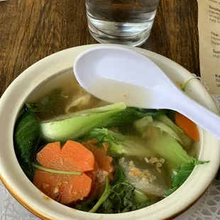 Thai Wonton Soup