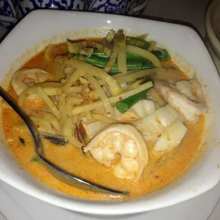 Red Seafood Curry